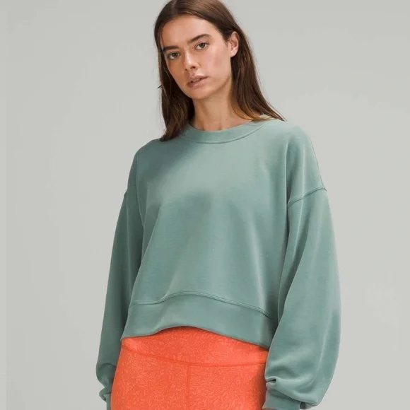 lululemon Perfectly Oversized Crop Crew - Picture 5 of 7